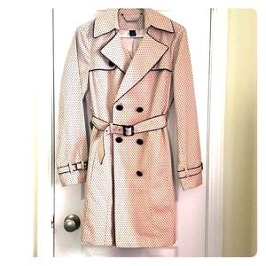 White House Black Market Trench coat size S